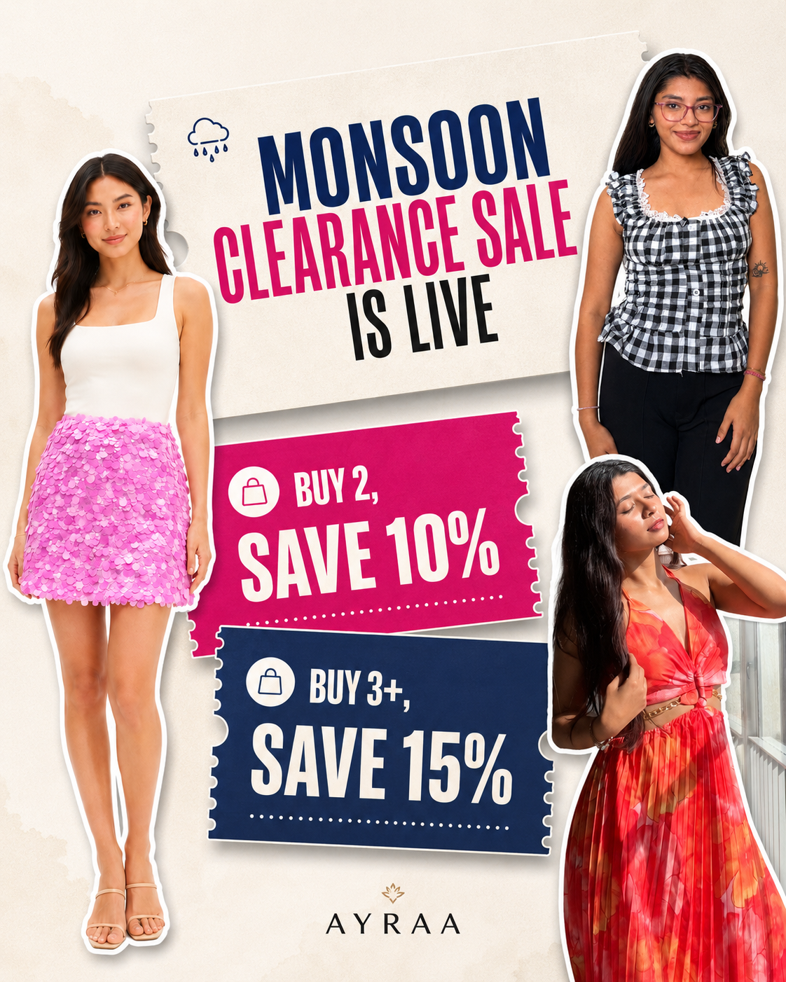 Clearance sale
