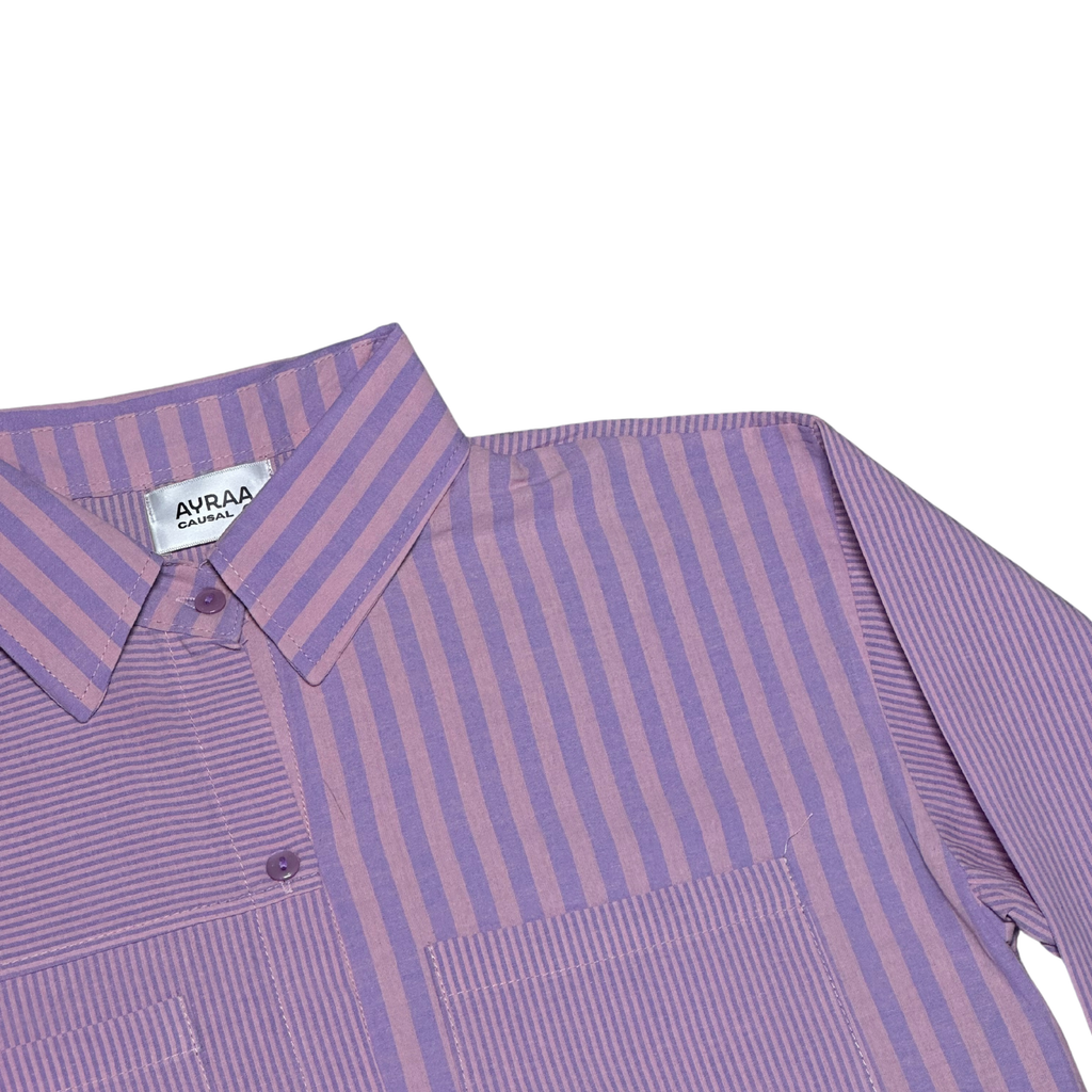 Dual stripe Muse top