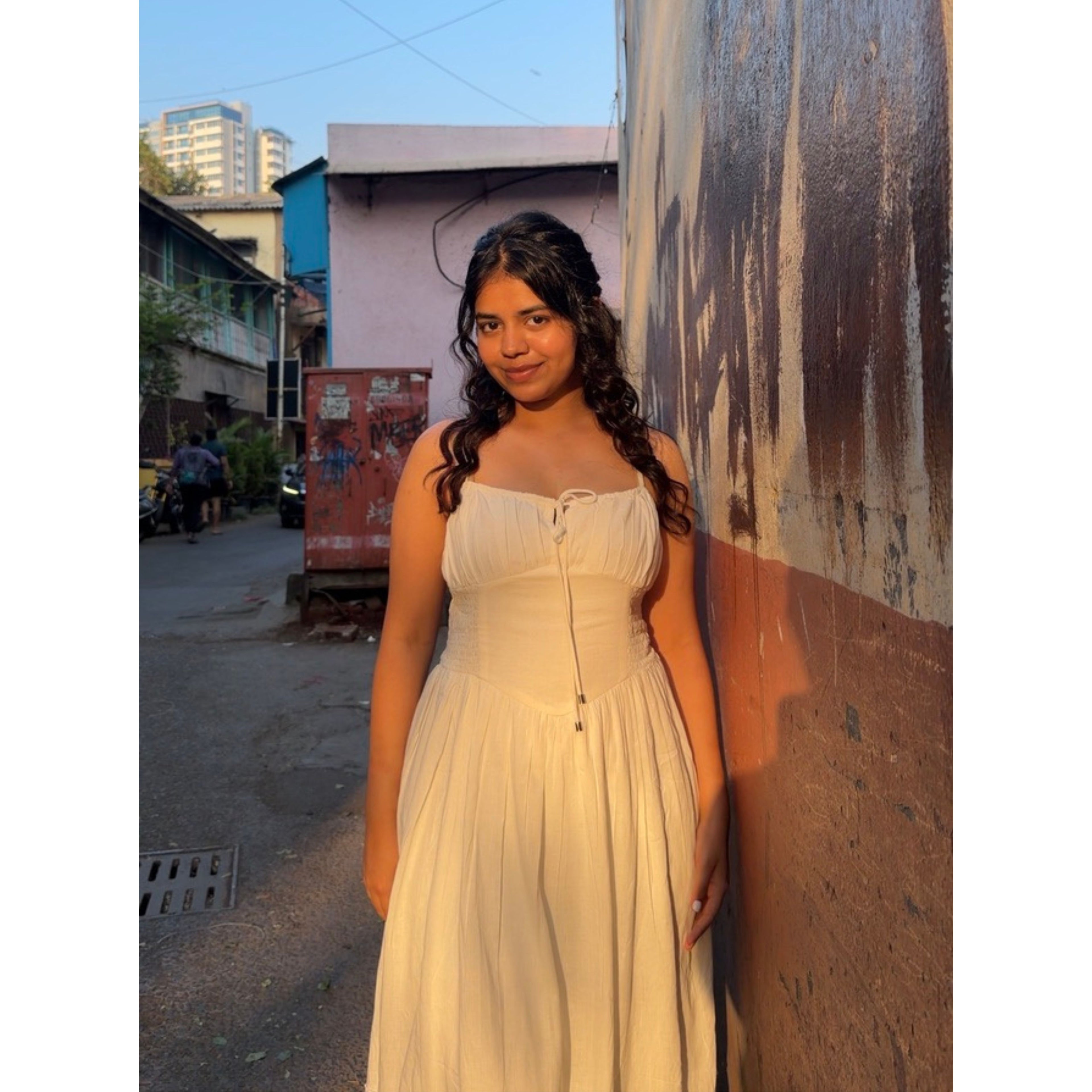 Bridgeton white dress