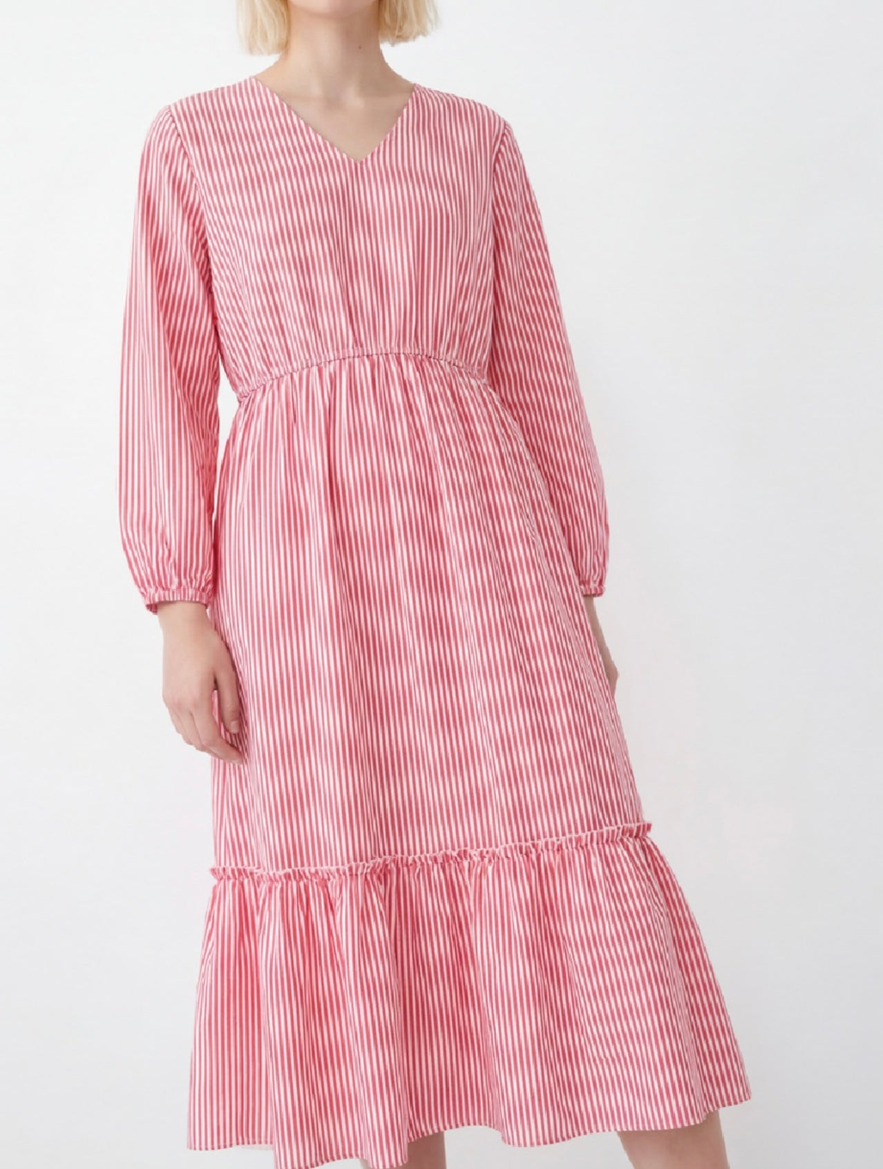 Everyday Stripe Midi Dress