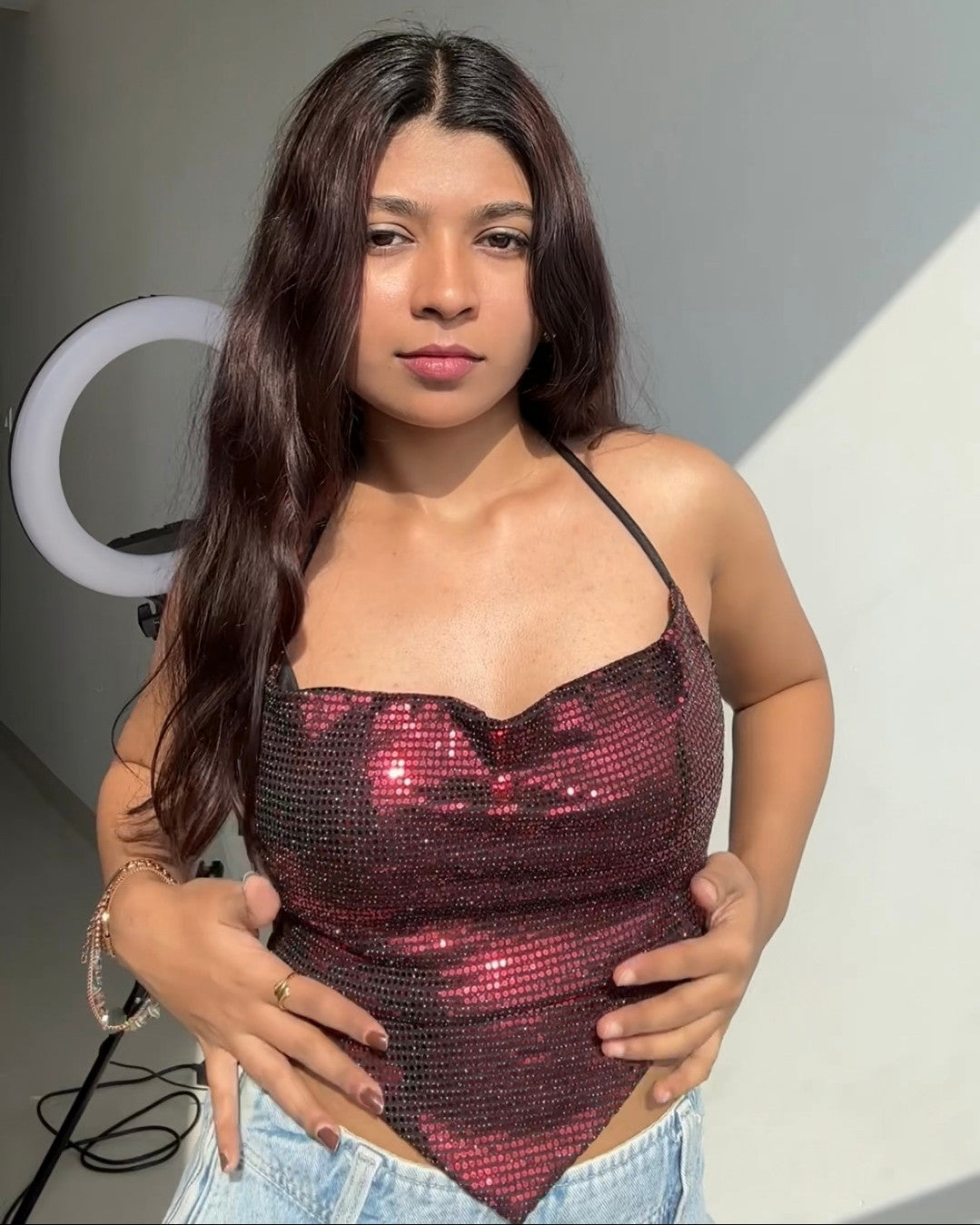 Glitter Party wear Top