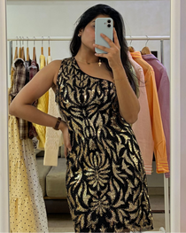 Midnight Spark Dress