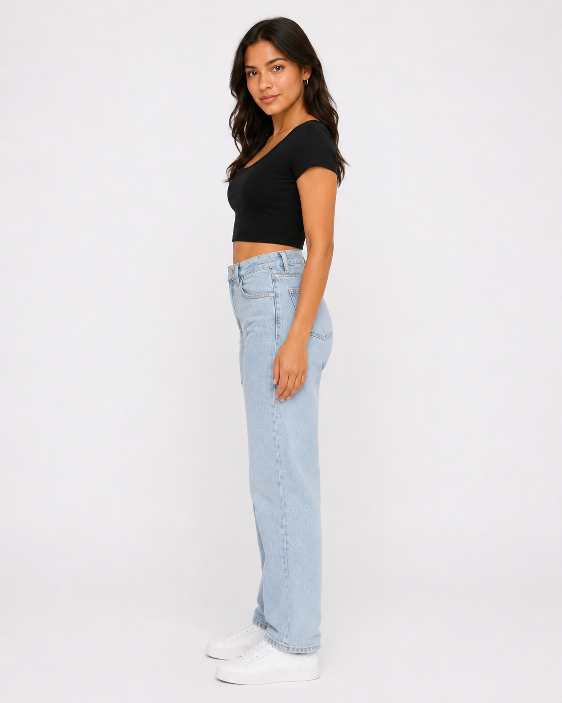 Three Back Strap Top