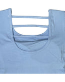 Three Back Strap Top