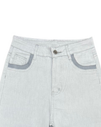 Ivory Ease Straight Fit Jeans