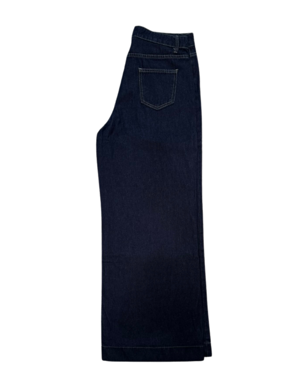 Midnight Straight Wide - Leg Jeans