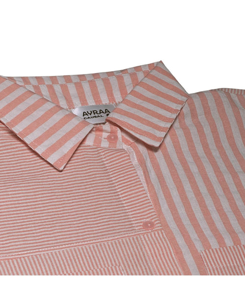 Dual stripe Muse top