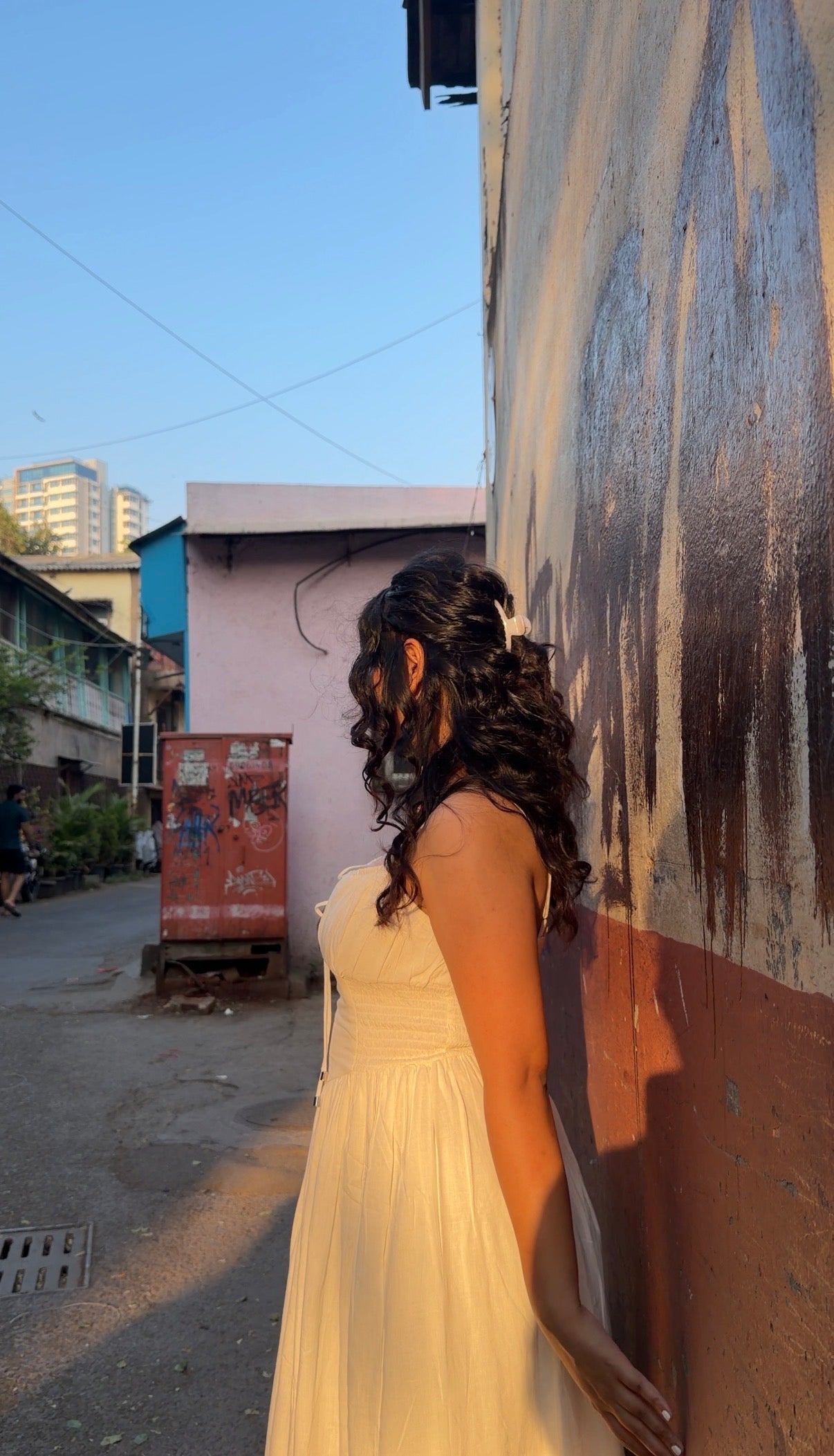 Bridgeton white dress