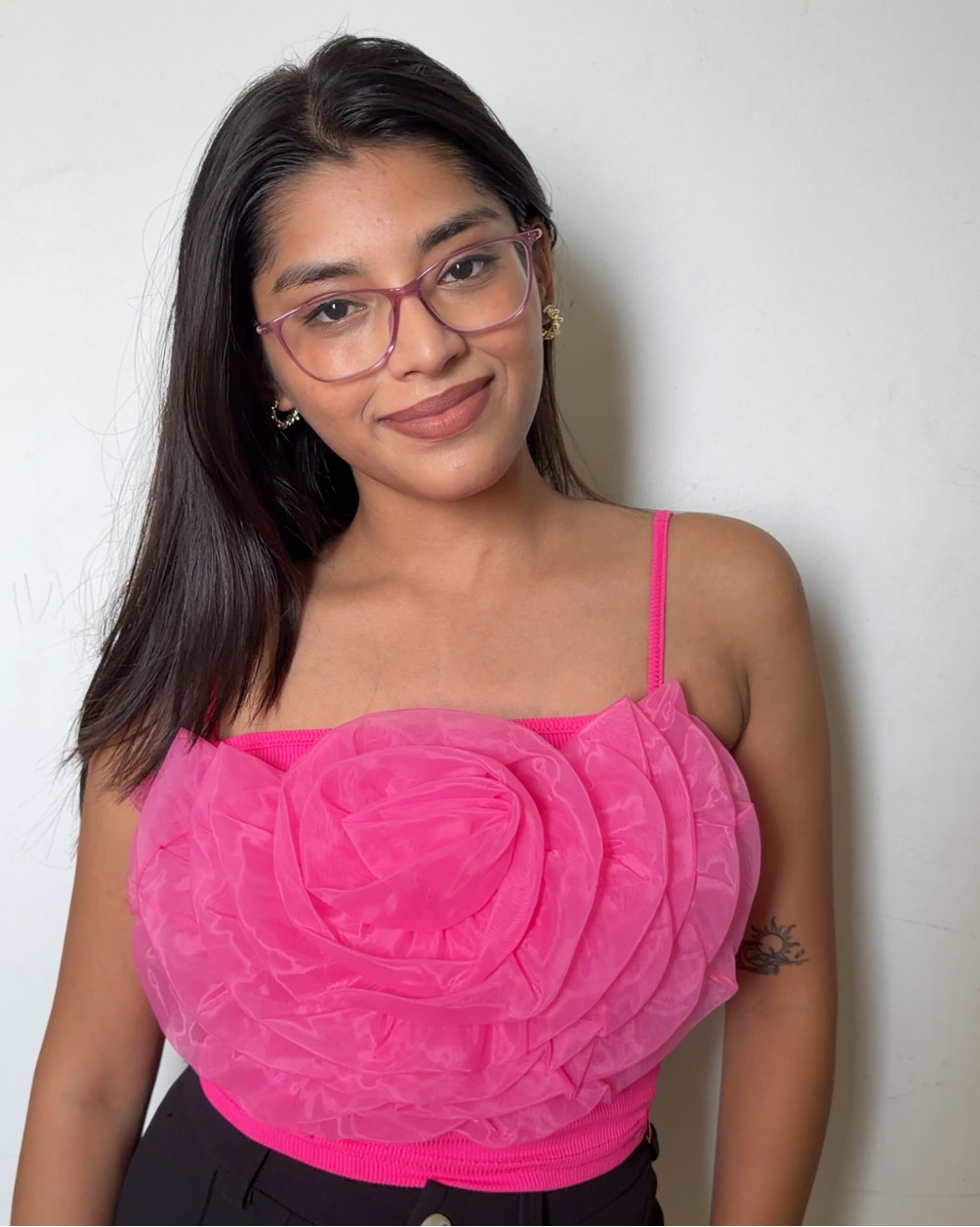 3D Rose Cami Top