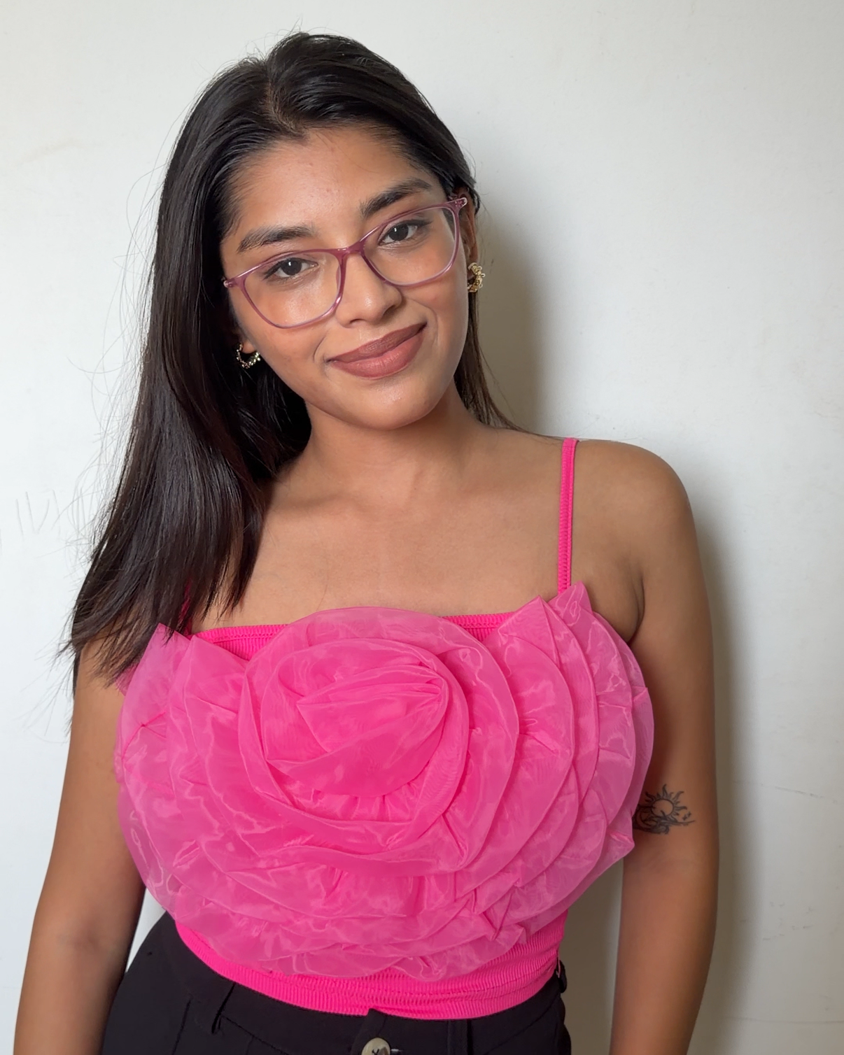 3D Rose Cami Top