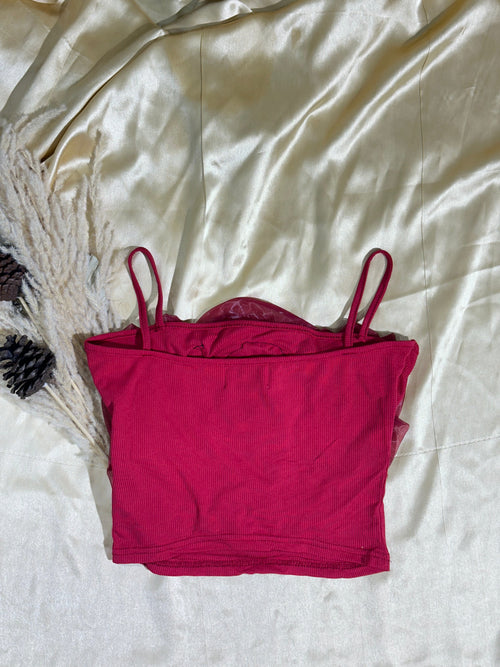 3D Rose Cami Top