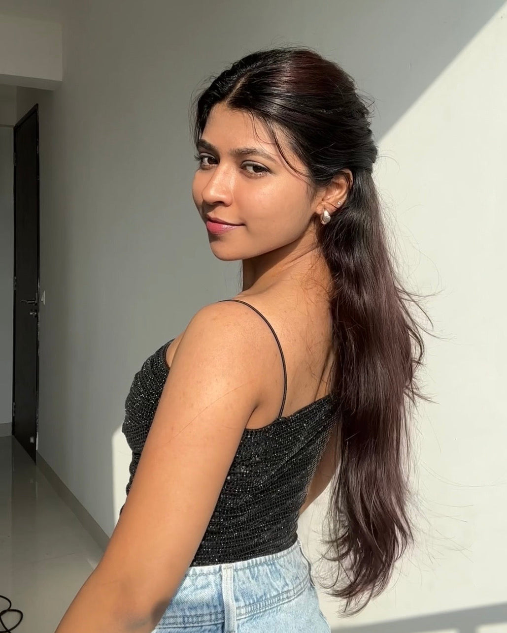 Sequin Slip Top