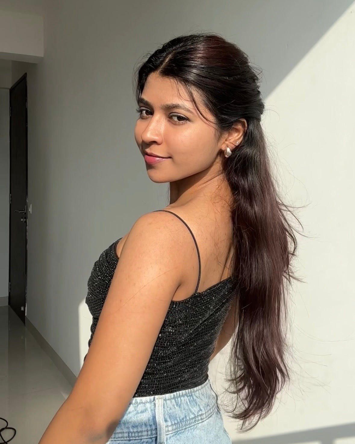 Sequin Slip Top