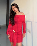 Metal buckle Dress