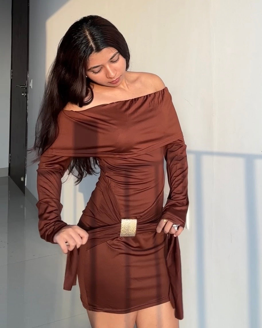Metal buckle Dress