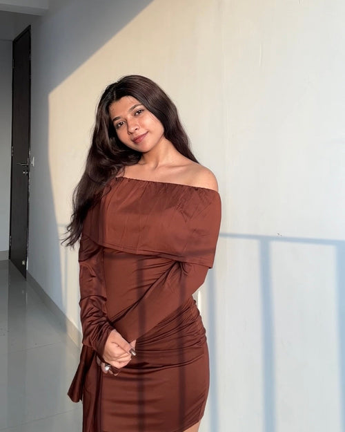Metal buckle Dress