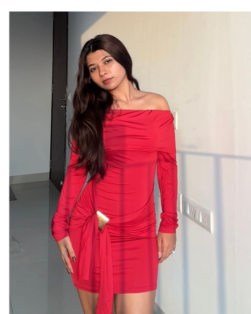 Metal buckle Dress