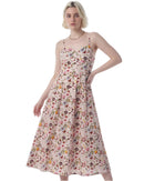 Soft Flower Short Dress