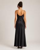 Slip Cowl Long Dress