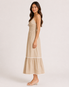 Strips Long Dress