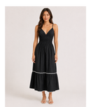 Strips Long Dress