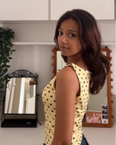 Driti Dot Muse Sleeveless Top