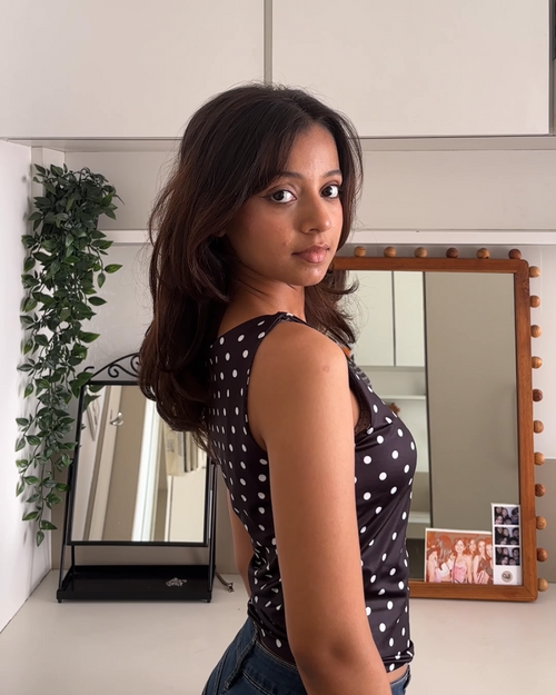 Driti Dot Muse Sleeveless Top