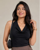 Back Diamond Halter Top