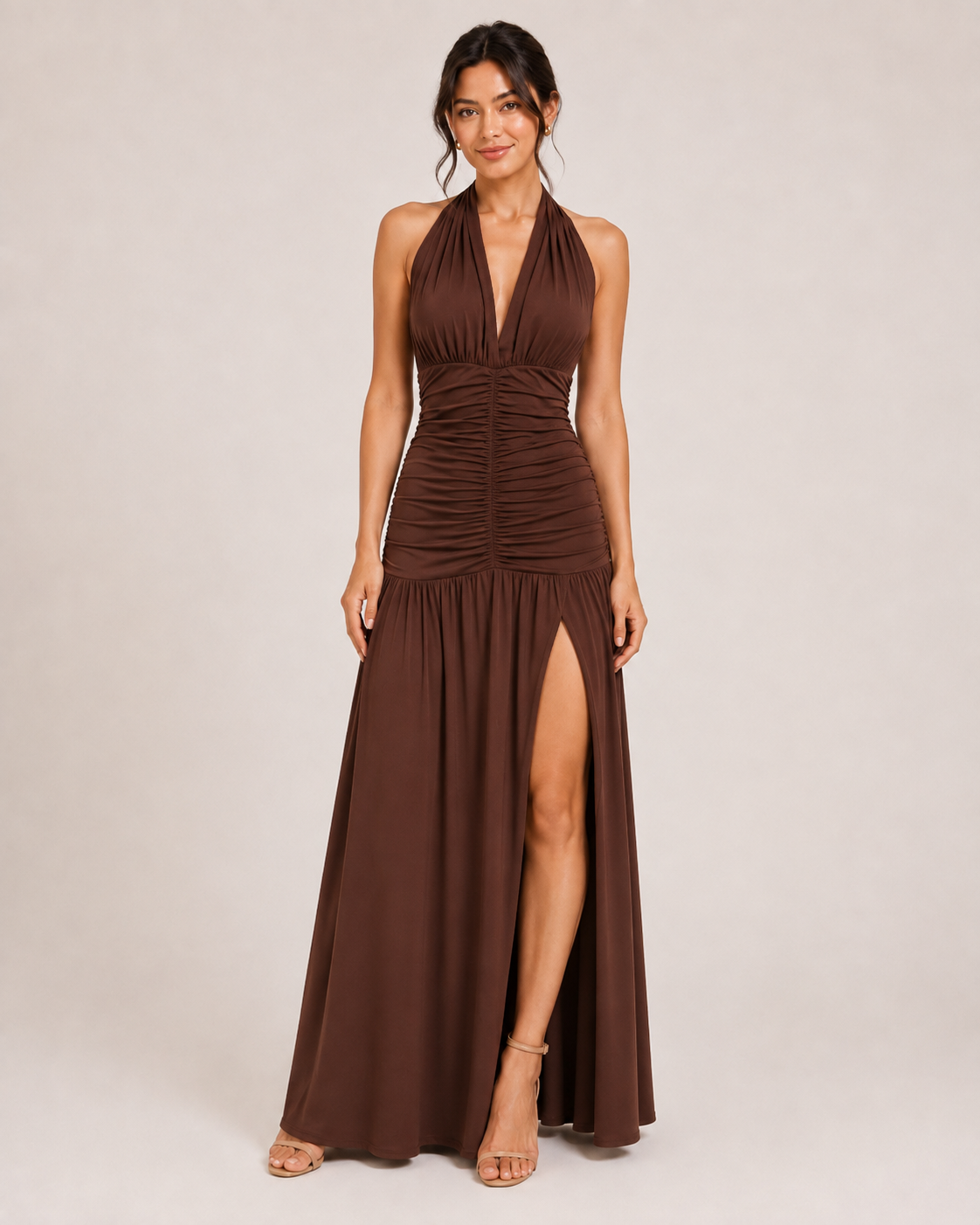 Free size | Fits L to XL Bust: 30 to 36 / Brown