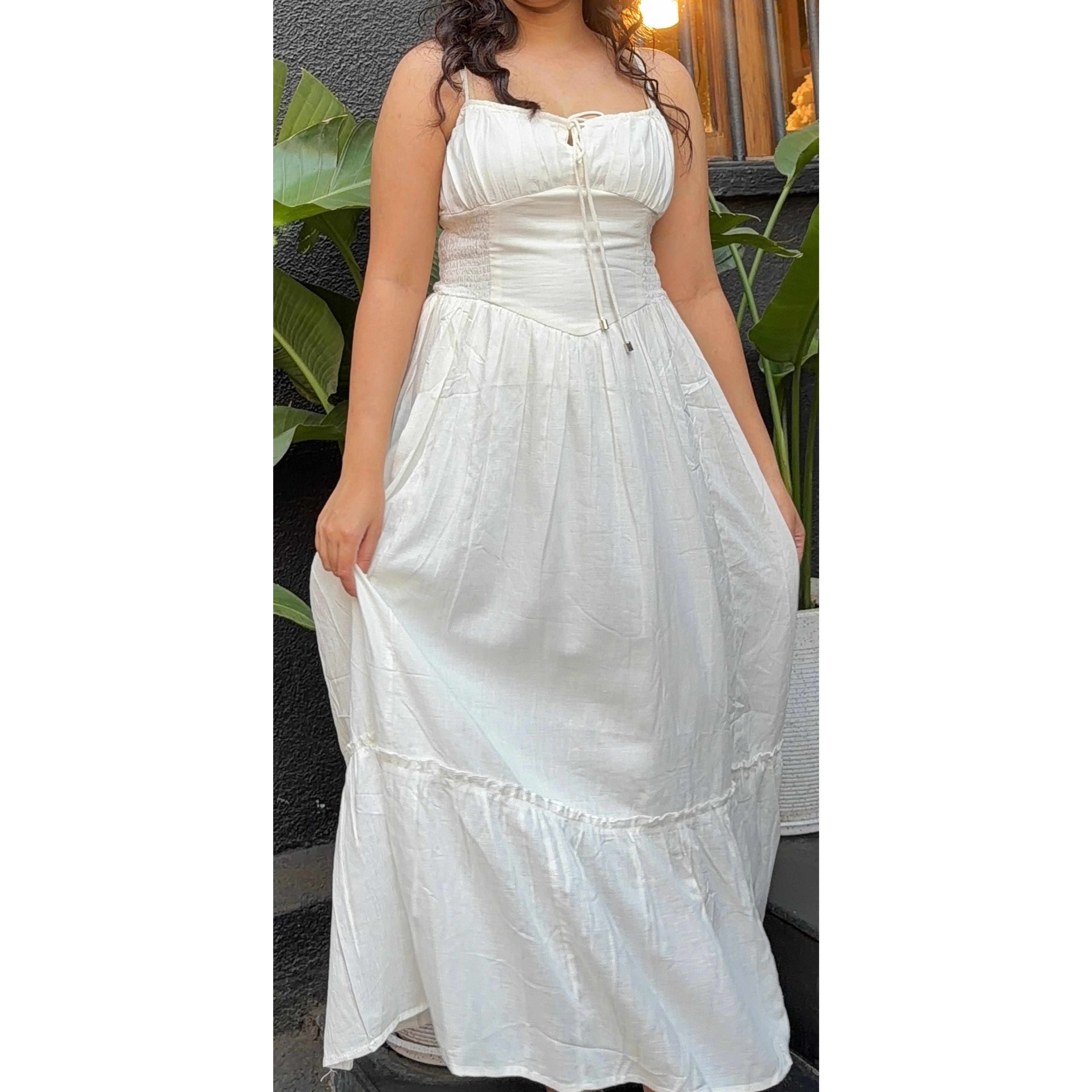 Bridgeton white dress