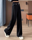 Cross Buckle Korean Pant