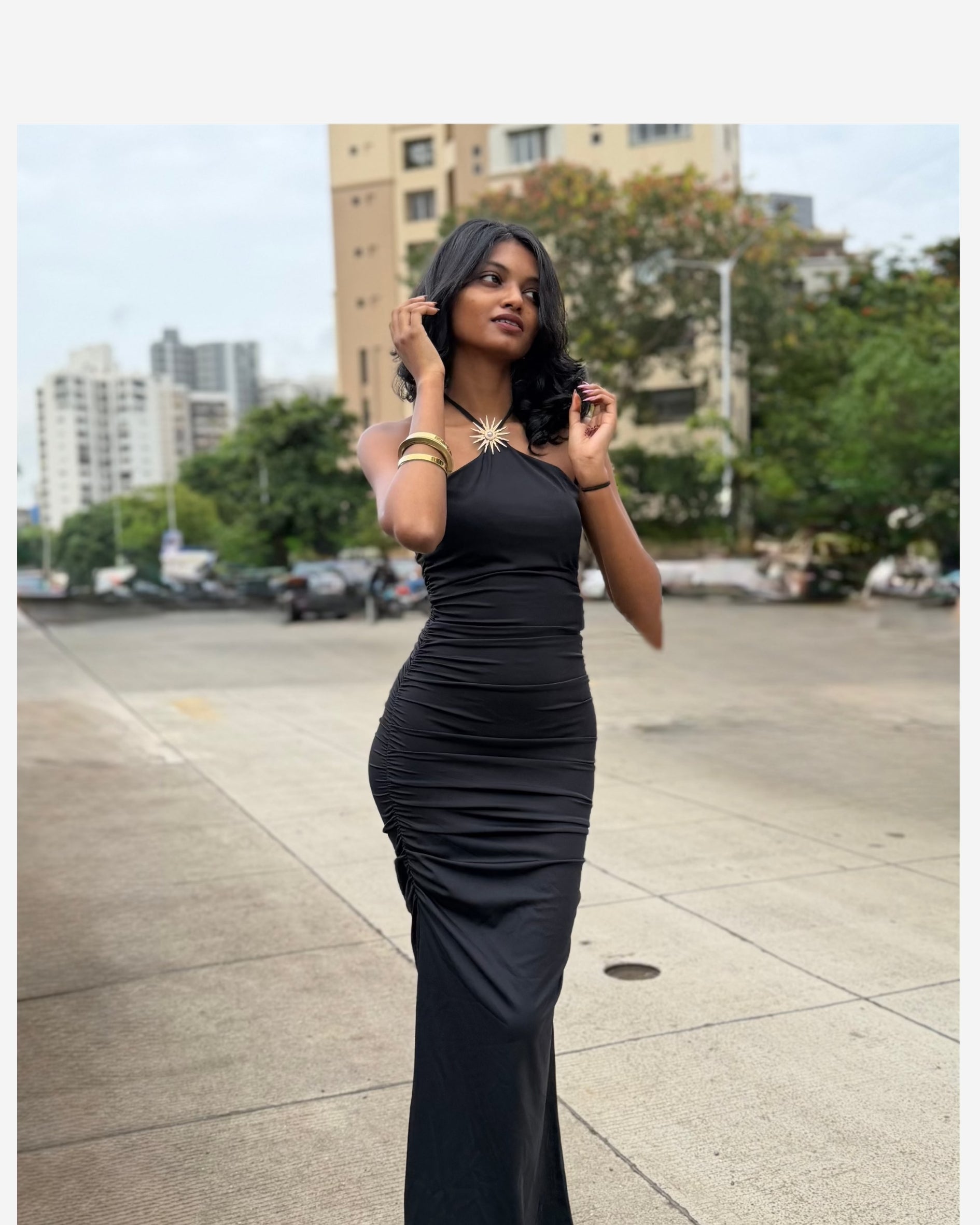 Sun Halter Dress