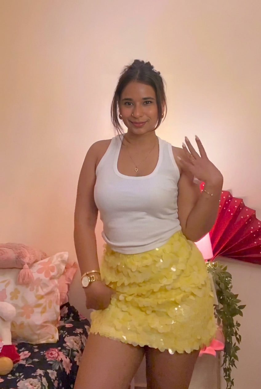 Candy Sequins Skirt