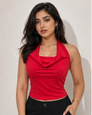 Back Diamond Halter Top