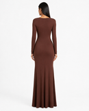 Mesh Sheer Long Dress