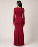 Mesh Sheer Long Dress