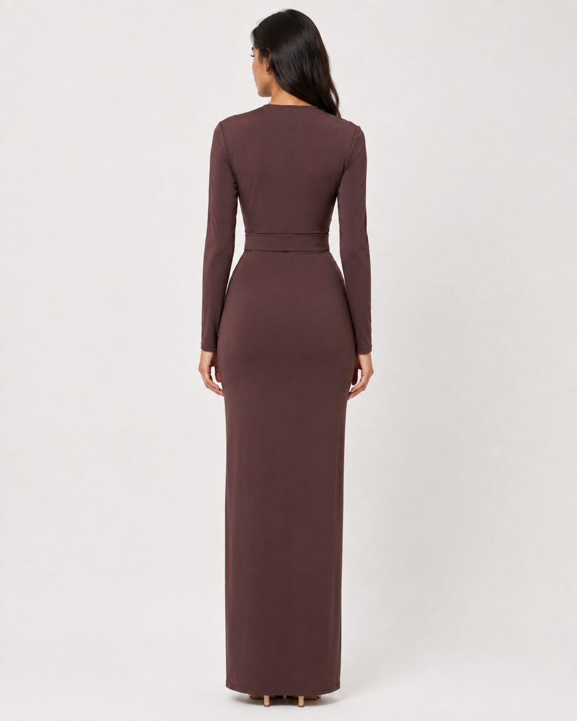 Ruched Long Dress