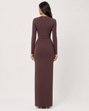 Ruched Long Dress