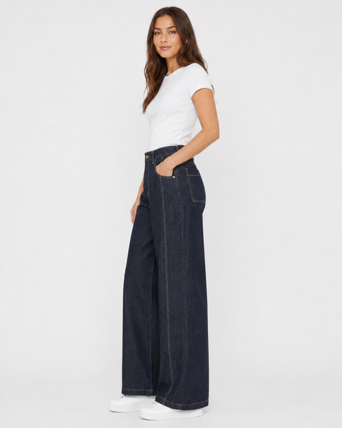 Midnight Wide bottom jeans