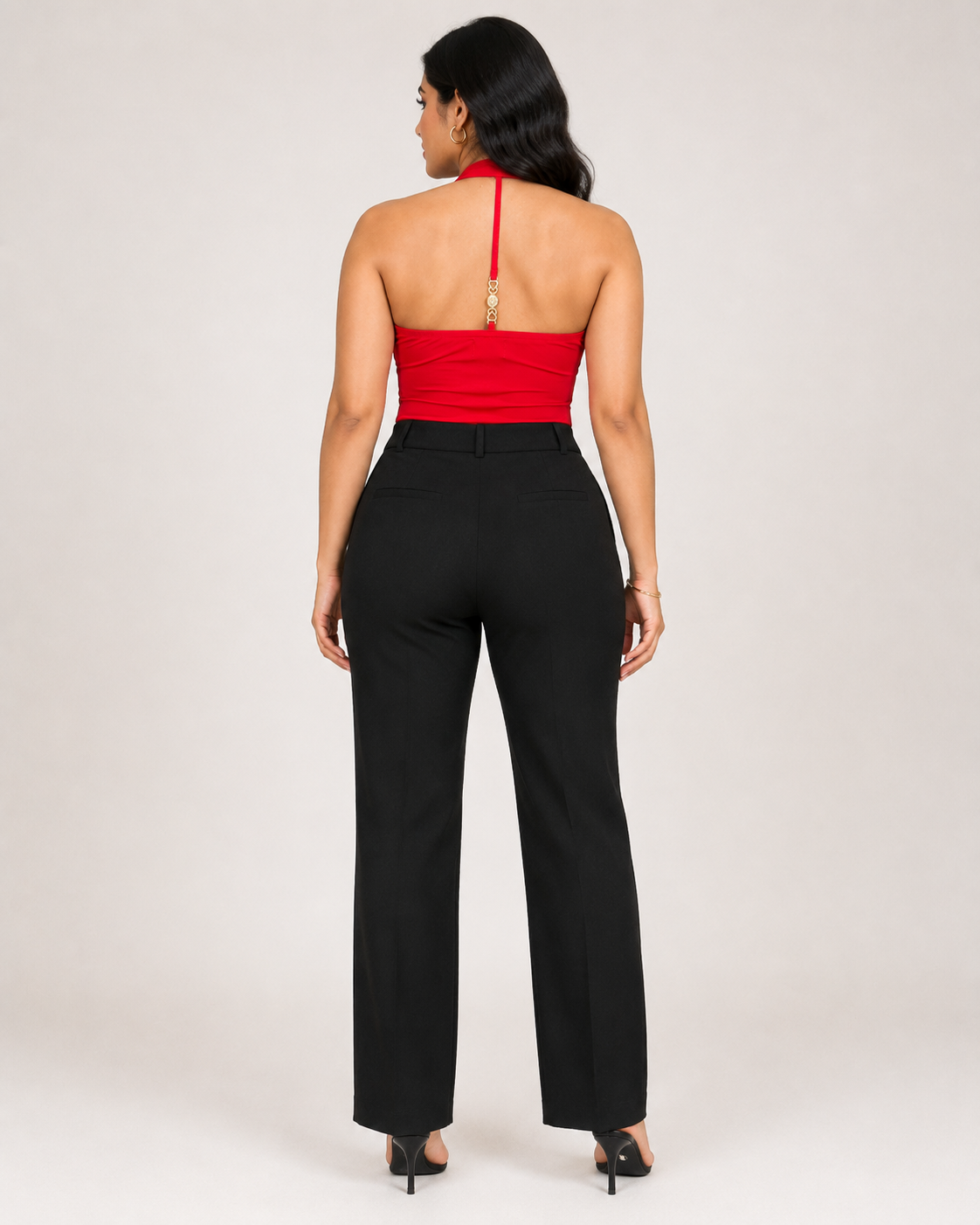 Back Diamond Halter Top