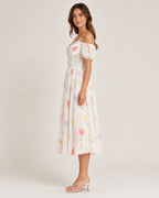 Off Chiffon Dress