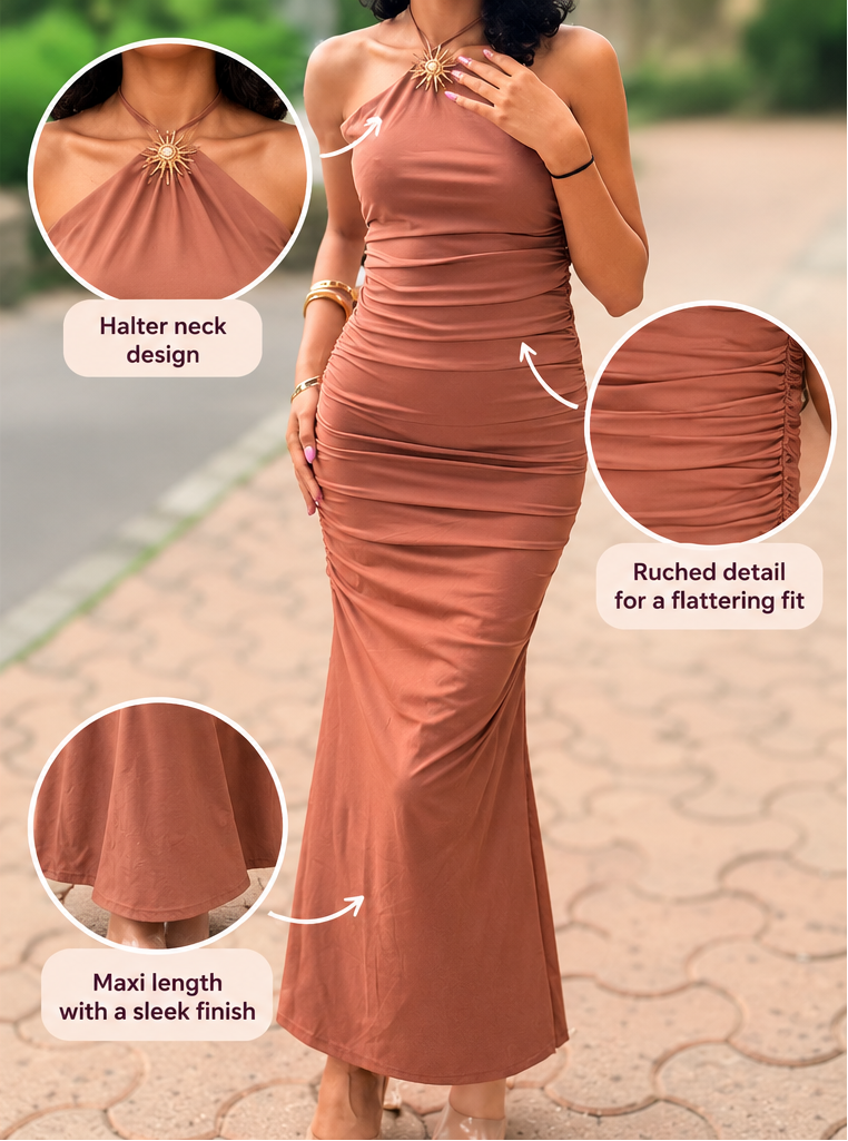 Sun Halter Dress