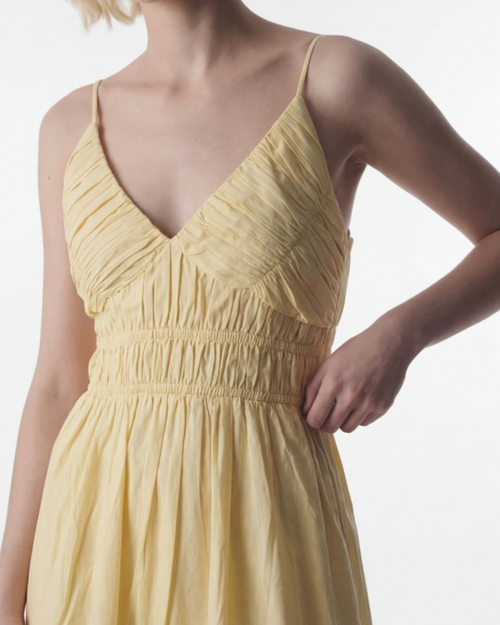 Elena Calf-Length Summer Dress