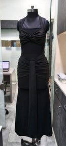 Halter Sheer Long dress