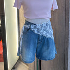 DENIM BF HOT SHORT