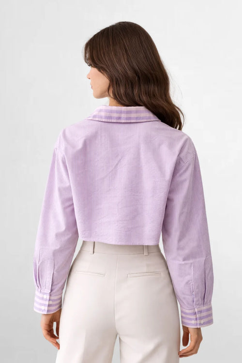 Dual stripe Muse top