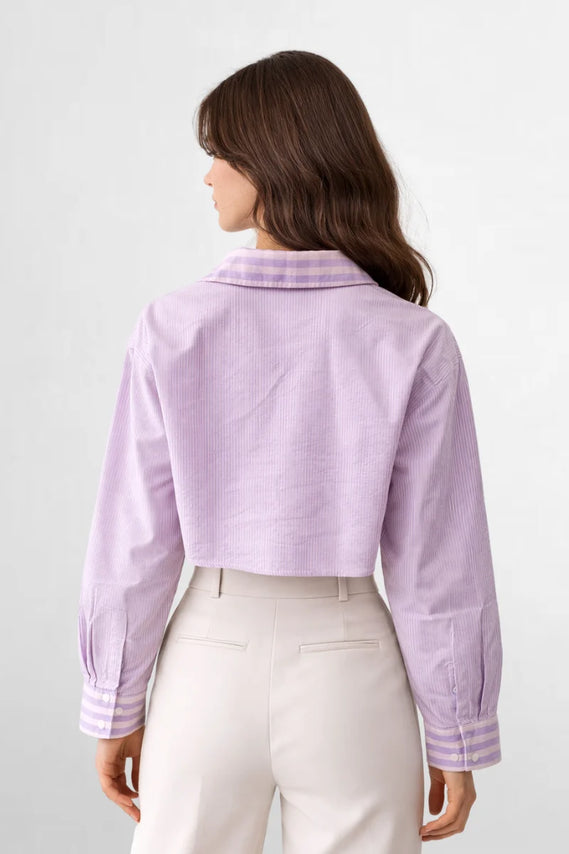 Dual stripe Muse top