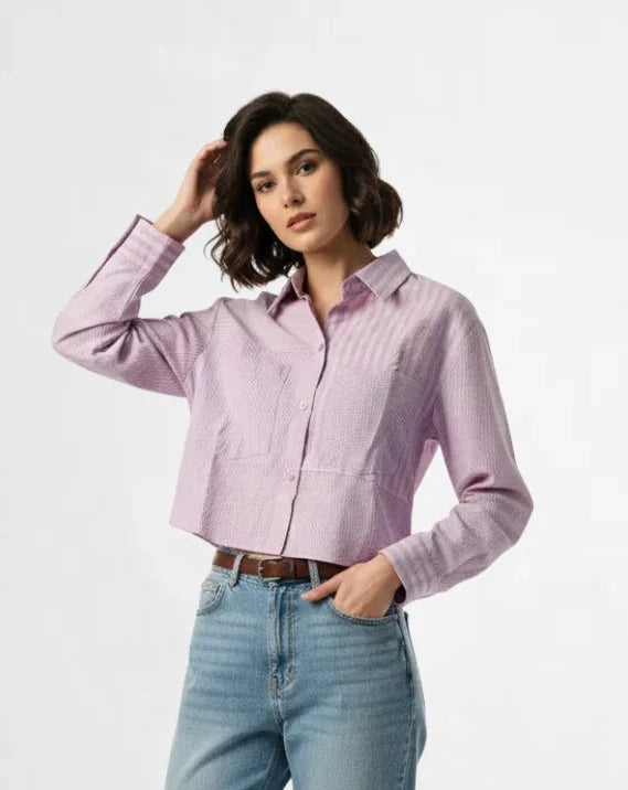 Dual stripe Muse top