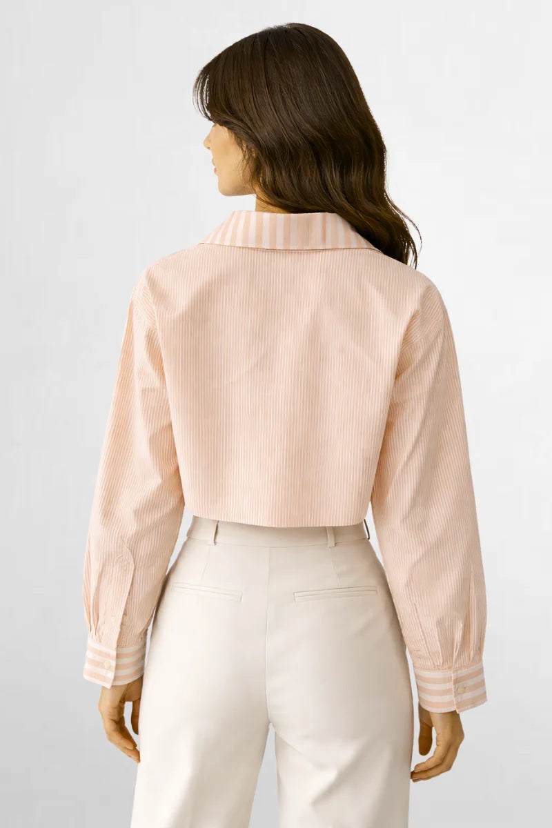 Dual stripe Muse top
