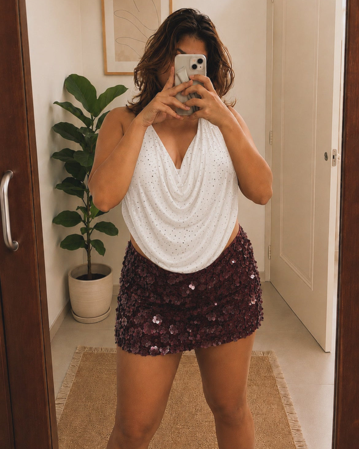 Afterglow Floral Skirt